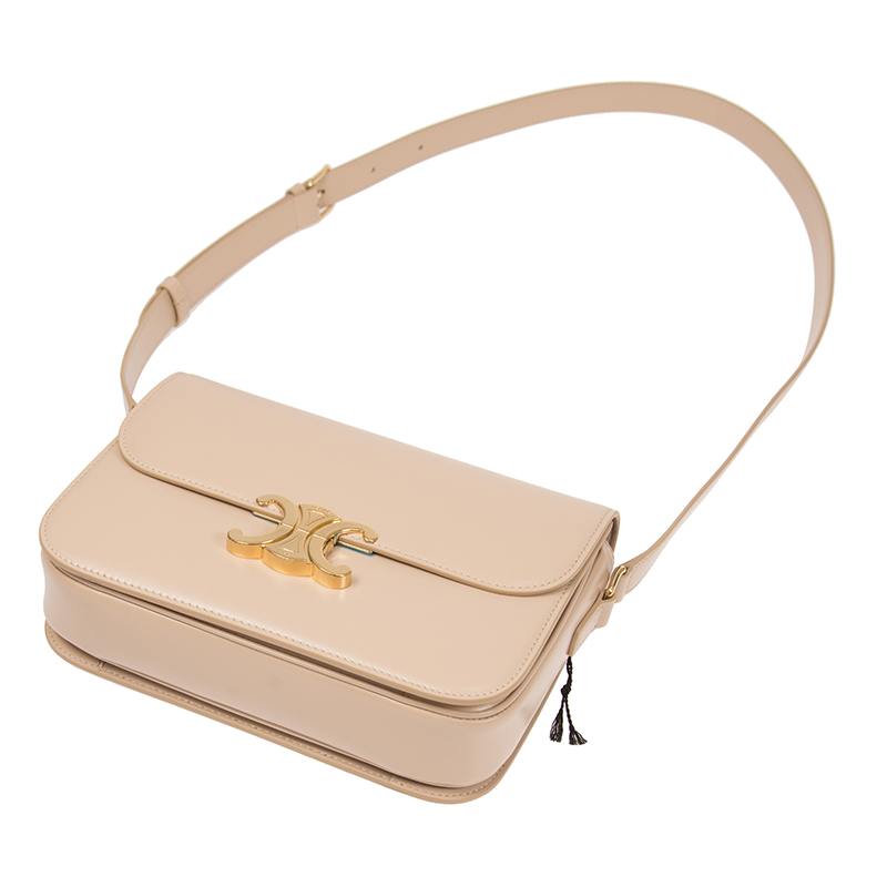セリーヌ スーパーコピー CELINE｜トリオンフミディアムシャイニーカーフスキンバッグ 187363BF4.03ND