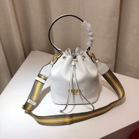 PRADA スーパーコピー★新作 DEERエンボスレザーバケットバッグ1BE018_2BBE_F0YGN_V_NOO