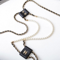 シャネル スーパーコピー 19SS CHANEL サイドパック ラムスキン＆コスチュームパール AS0614 B00518 94305