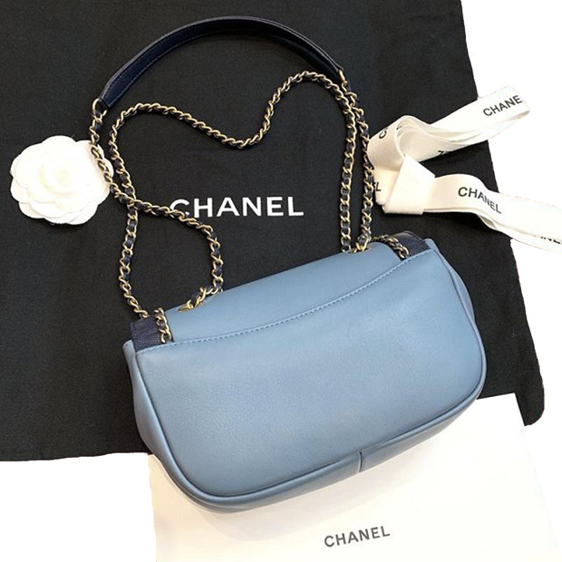 CHANEL スーパーコピー 2019SS シャネル フラップバッグ ラムスキン グレインカーフAS0371 B00237 N0745