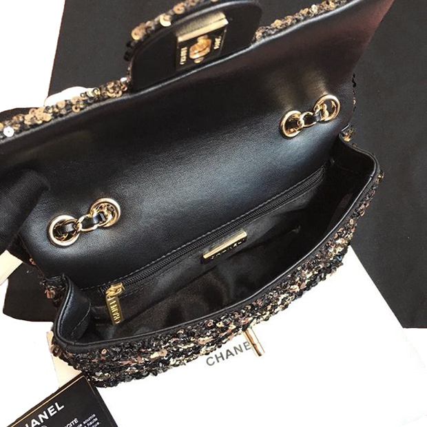 CHANEL スーパーコピー 新作【2019春夏】シャネル スパンコール フラップ バッグ AS0195 Y84167 C9368