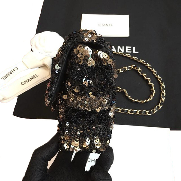 CHANEL スーパーコピー 新作【2019春夏】シャネル スパンコール フラップ バッグ AS0195 Y84167 C9368