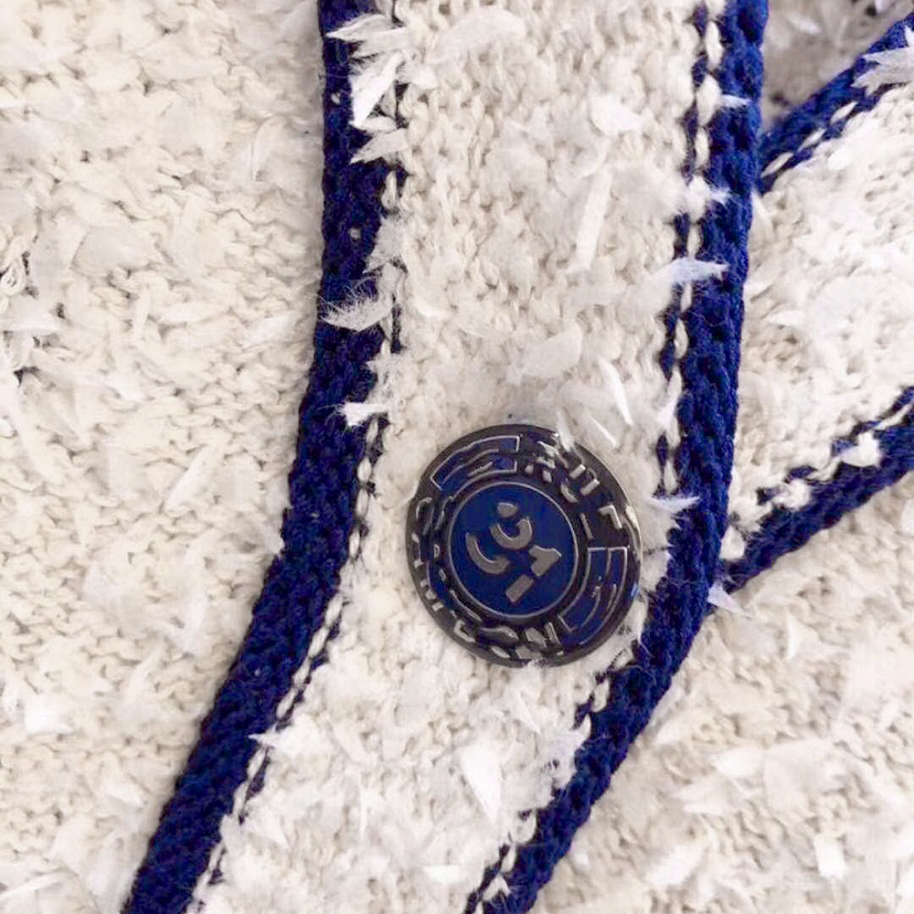 シャネル スーパーコピー CHANEL コットン&ナイロン カーディガン P60488 K46380 MG005