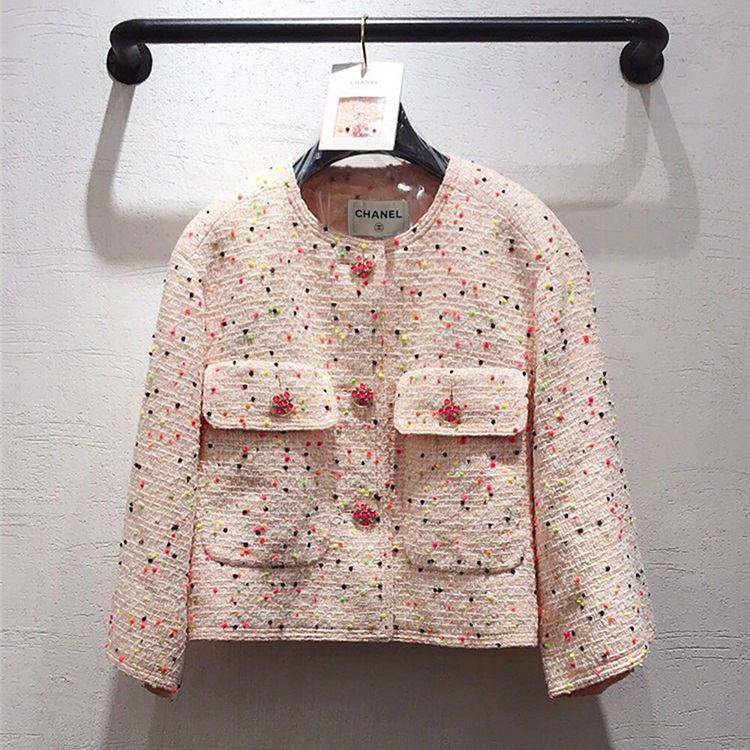 シャネル スーパーコピー CHANEL コットン ツイード ジャケット P61215 V46591 MG146