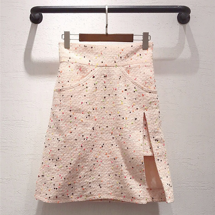 シャネル スーパーコピー CHANEL コットン ツイード スカート  P61185 V46591 MG146