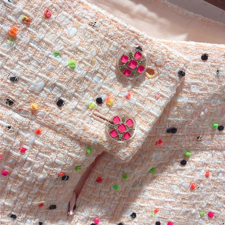 シャネル スーパーコピー CHANEL コットン ツイード スカート  P61185 V46591 MG146