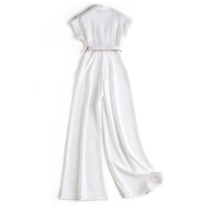 シャネル スーパーコピー 2019春夏 CHANEL ツイードジャンプスーツ & ベルトP61121 V46586 MG141