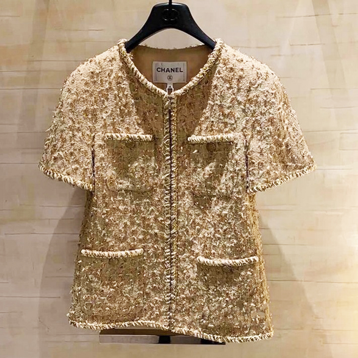 シャネル スーパーコピー 2019春夏 CHANEL ツイードジャケット P61192 V46755 MG257