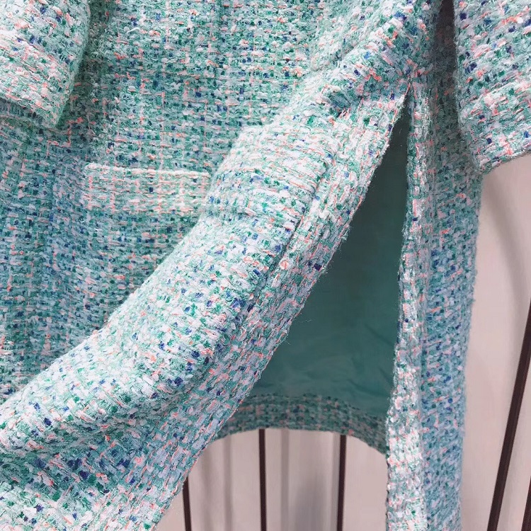 シャネル スーパーコピー 2019春夏 CHANEL ツイードドレス P61186 V46541 MG116