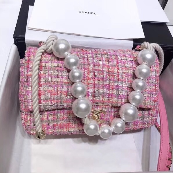 シャネル スーパーコピー 19SS 新作 CHANEL フラップバッグ ツイード AS0593 B00528 MG197