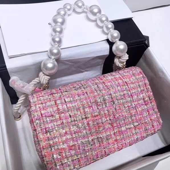 シャネル スーパーコピー 19SS 新作 CHANEL フラップバッグ ツイード AS0593 B00528 MG197