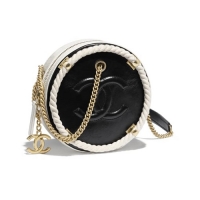 CHANEL スーパーコピー 19SS シャネル カーフスキン ラウンド バッグ AS0075 Y84101 C0229