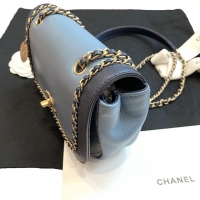 CHANEL スーパーコピー 2019SS シャネル フラップバッグ ラムスキン グレインカーフAS0371 B00237 N0745