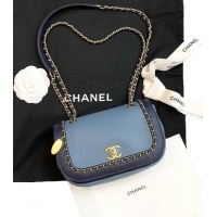 CHANEL スーパーコピー 2019SS シャネル フラップバッグ ラムスキン グレインカーフAS0371 B00237 N0745
