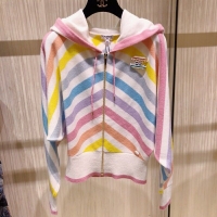 シャネル スーパーコピー CHANEL カーディガン セーター ニット カシミヤ ボーダー マルチP60513 K46043 R8901