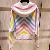 シャネル スーパーコピー CHANEL カーディガン セーター ニット カシミヤ ボーダー マルチP60513 K46043 R8901