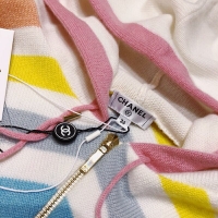 シャネル スーパーコピー CHANEL カーディガン セーター ニット カシミヤ ボーダー マルチP60513 K46043 R8901