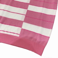 CHANEL シャネル スーパーコピー スカート カシミヤ ホワイト ボーダー スカート P60519 K46045 MF756