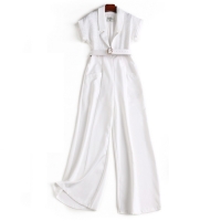 シャネル スーパーコピー 2019春夏 CHANEL ツイードジャンプスーツ & ベルトP61121 V46586 MG141