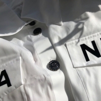 シャネル スーパーコピー CHANEL 19SS  サマーブラウス ロゴCC P61148 V38915 00100