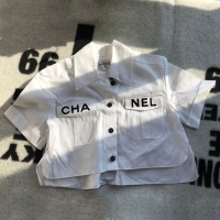シャネル スーパーコピー CHANEL 19SS  サマーブラウス ロゴCC P61148 V38915 00100