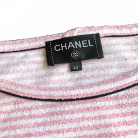 シャネル スーパーコピー 19CRUISE CHANEL ストライプ コットン&ナイロン TシャツP60455 V22656 M6369