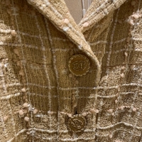 シャネル スーパーコピー CHANEL レディース ツイード ドレス ベージュ＆エクリュ P61193 V46703 MG218