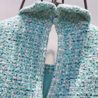 シャネル スーパーコピー 2019春夏 CHANEL ツイードドレス P61186 V46541 MG116