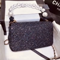 CHANEL スーパーコピー 19SS シャネル フラップ バッグ ツイードパール AS0594 B00527 MG145
