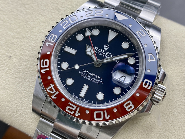 【ROLEX】ロレックス スーパーコピー GMTマスター II 126719BLRO-0003 ブルー【CLEAN工場出品】