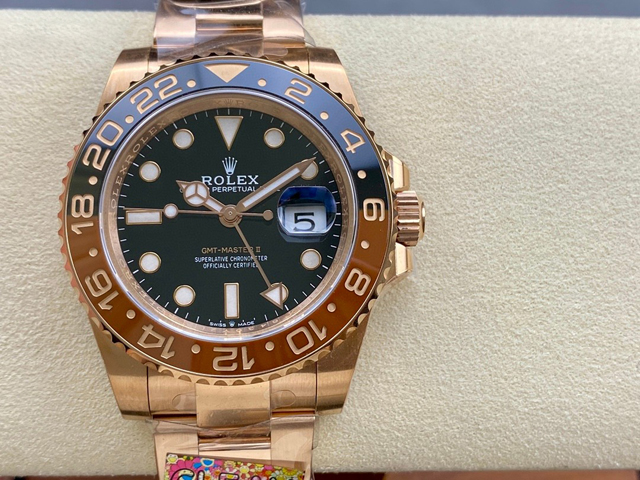 【ROLEX】ロレックス スーパーコピー GMTマスター II 126715CHNR-0001 ブラック【CLEAN工場出品】