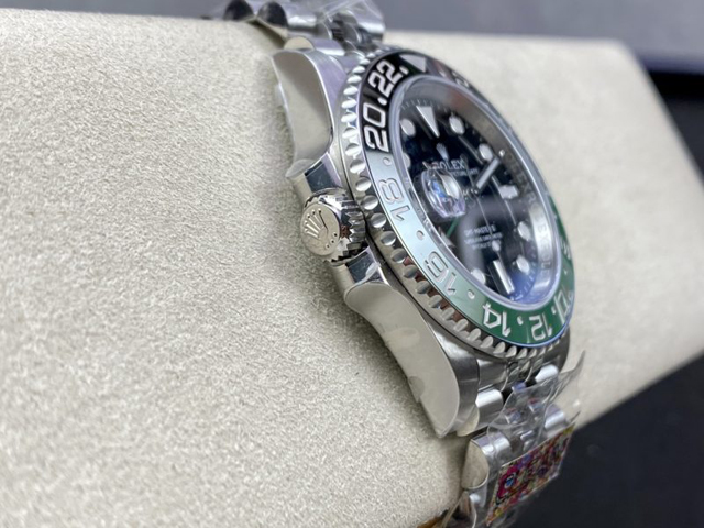 【ROLEX】ロレックス スーパーコピー ＧＭＴマスターII 126720VTNR-0002 左側リューズ ジュビリーブレスレット【CLEAN工場出品】