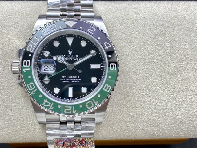 【ROLEX】ロレックス スーパーコピー ＧＭＴマスターII 126720VTNR-0002 左側リューズ ジュビリーブレスレット【CLEAN工場出品】