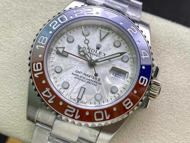 【ROLEX】ロレックス スーパーコピー GMTマスター 126719BLRO メテオライト【CLEAN工場出品】