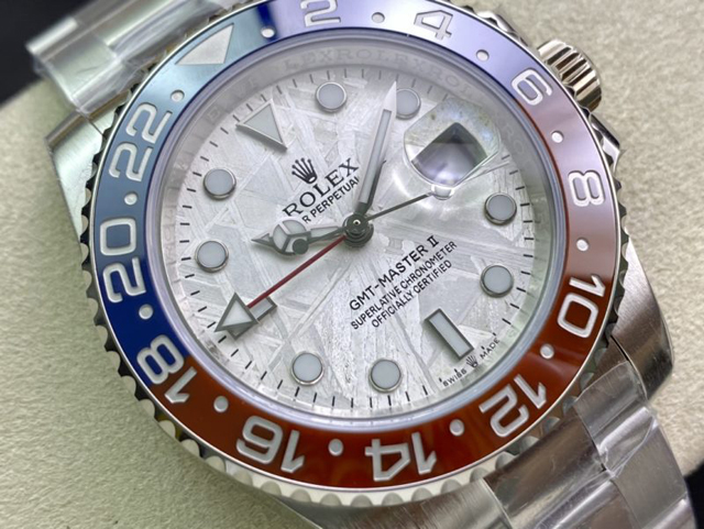 【ROLEX】ロレックス スーパーコピー GMTマスター 126719BLRO メテオライト【CLEAN工場出品】