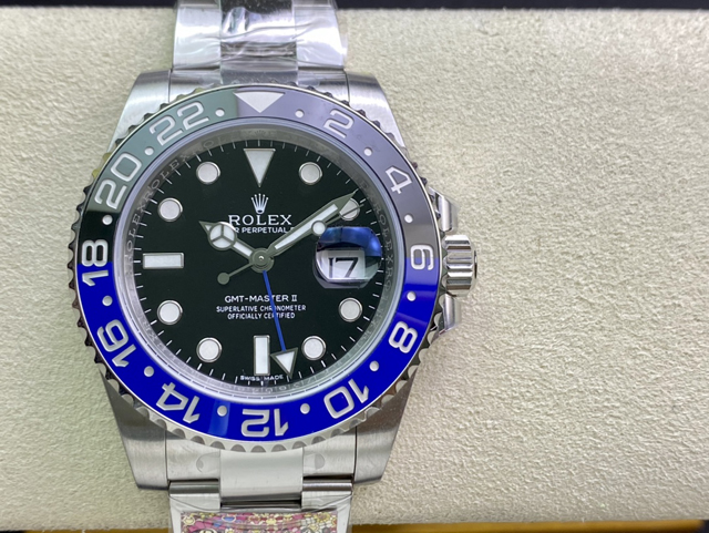 【ROLEX】ロレックス スーパーコピー GMTマスター II 116710BLNR ブルーブラック【CLEAN工場出品】