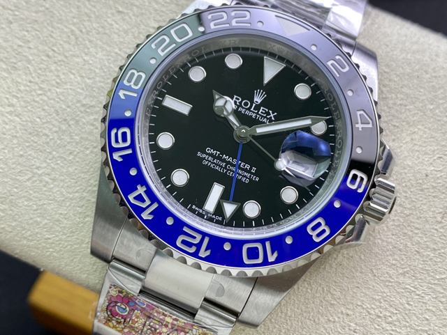 【ROLEX】ロレックス スーパーコピー GMTマスター II 116710BLNR ブルーブラック【CLEAN工場出品】