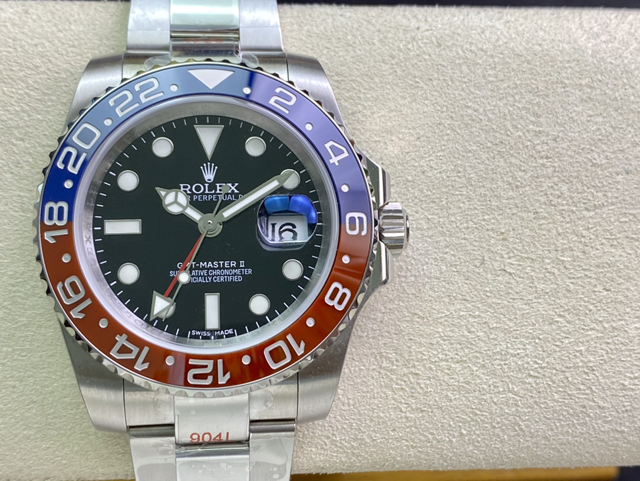 【ROLEX】ロレックス スーパーコピー ＧＭＴマスターII 116719BLRO ブラック【CLEAN工場出品】