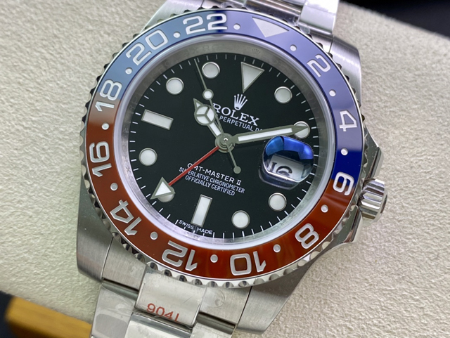 【ROLEX】ロレックス スーパーコピー ＧＭＴマスターII 116719BLRO ブラック【CLEAN工場出品】