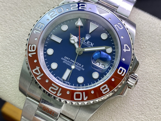 【ROLEX】ロレックス スーパーコピー ＧＭＴマスターII 116719BLRO アズーロブルー【CLEAN工場出品】