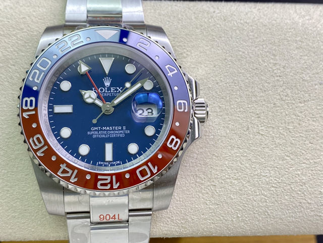 【ROLEX】ロレックス スーパーコピー ＧＭＴマスターII 116719BLRO アズーロブルー【CLEAN工場出品】