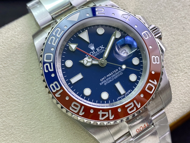 【ROLEX】ロレックス スーパーコピー ＧＭＴマスターII 116719BLRO アズーロブルー【CLEAN工場出品】