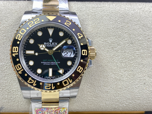 【ROLEX】ロレックス スーパーコピー ＧＭＴマスターII 116713LN ブラック【CLEAN工場出品】