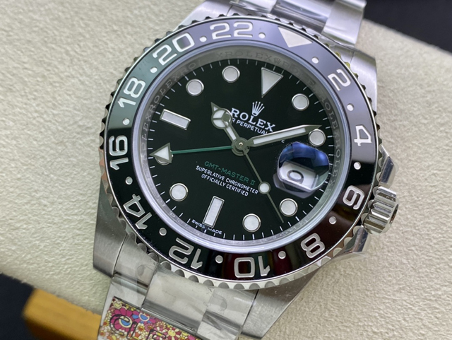 【ROLEX】ロレックス スーパーコピー ＧＭＴマスターII 116710LN 40MM ブラック【CLEAN工場出品】