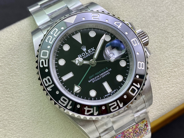 【ROLEX】ロレックス スーパーコピー ＧＭＴマスターII 116710LN 40MM ブラック【CLEAN工場出品】