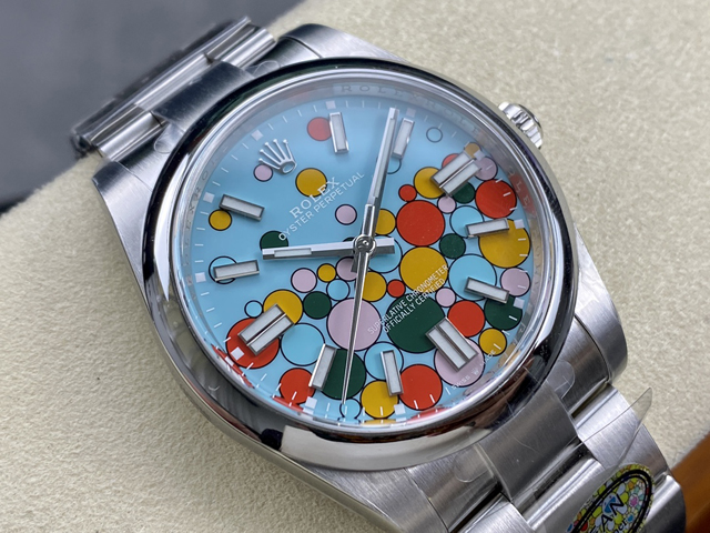 【ROLEX】ロレックス スーパーコピー オイスターパーペチュアル 124300 セレブレーション モチーフ 41MM【CLEAN工場出品】