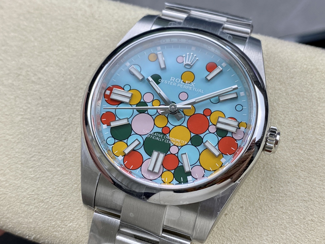 【ROLEX】ロレックス スーパーコピー オイスターパーペチュアル 124300 セレブレーション モチーフ 41MM【CLEAN工場出品】