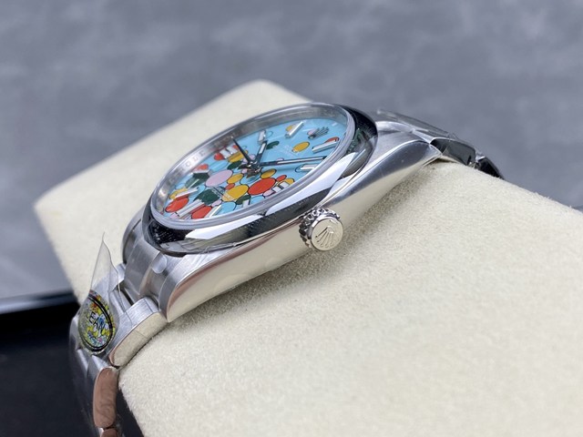 【ROLEX】ロレックス スーパーコピー オイスターパーペチュアル 124300 セレブレーション モチーフ 41MM【CLEAN工場出品】