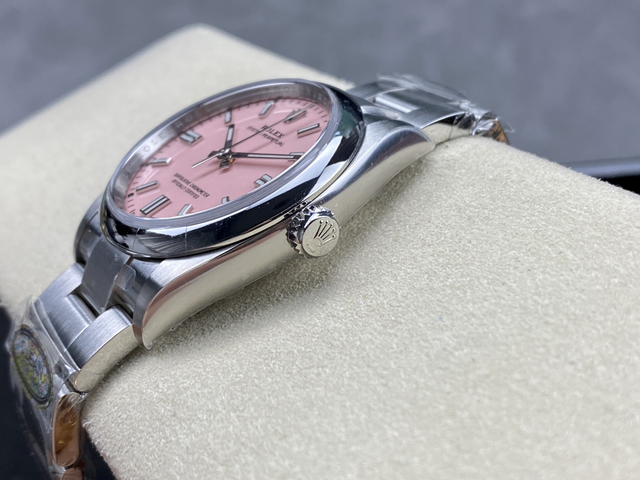 【ROLEX】ロレックス スーパーコピー オイスターパーペチュアル 126000 36MM ピンク【CLEAN工場出品】