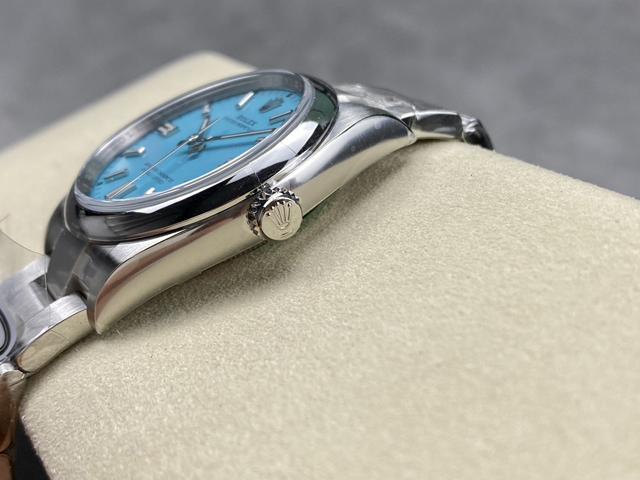 【ROLEX】ロレックス スーパーコピー オイスターパーペチュアル 126000-0007 36MM ターコイズブルー【CLEAN工場出品】